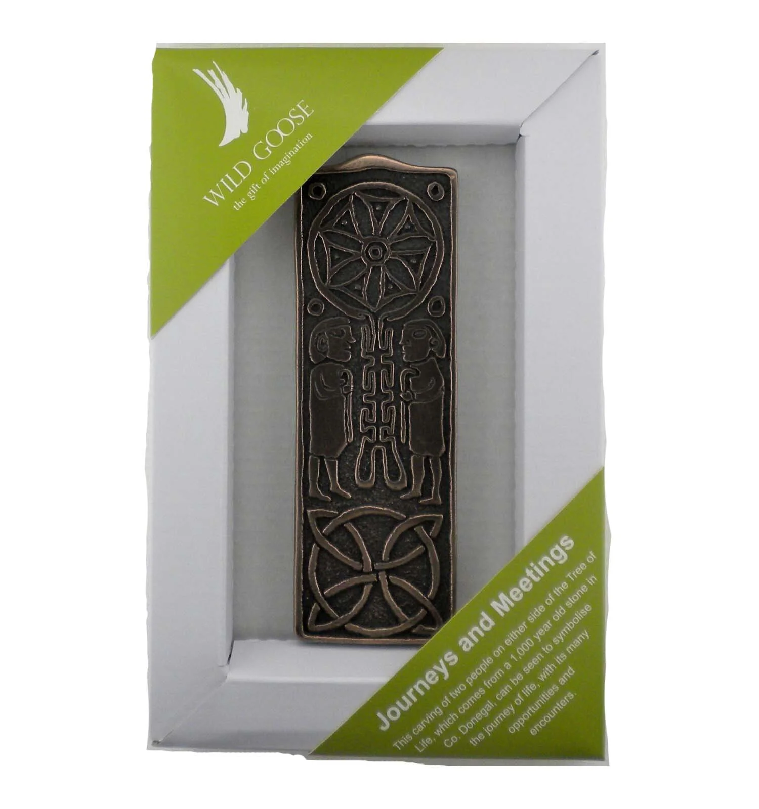 Journeys and Meetings Bronze Wall Plaque