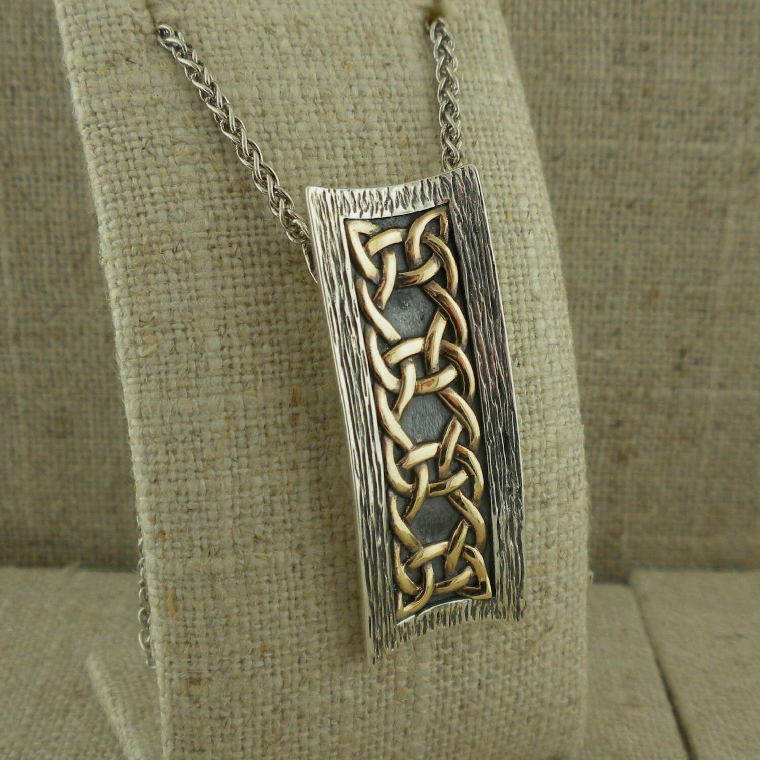 Scavaig Celtic Weave Pendant by Keith Jack