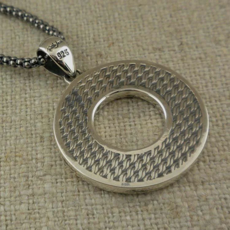 back of rune pendant