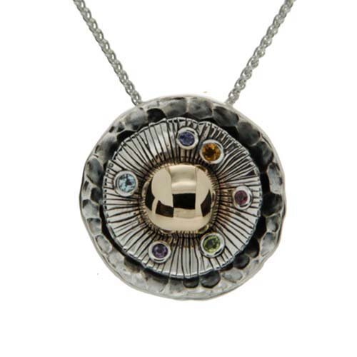 Earth Elements Pendant by Keith Jack