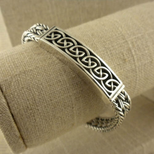 Celtic Bracelet in Sterling Silver