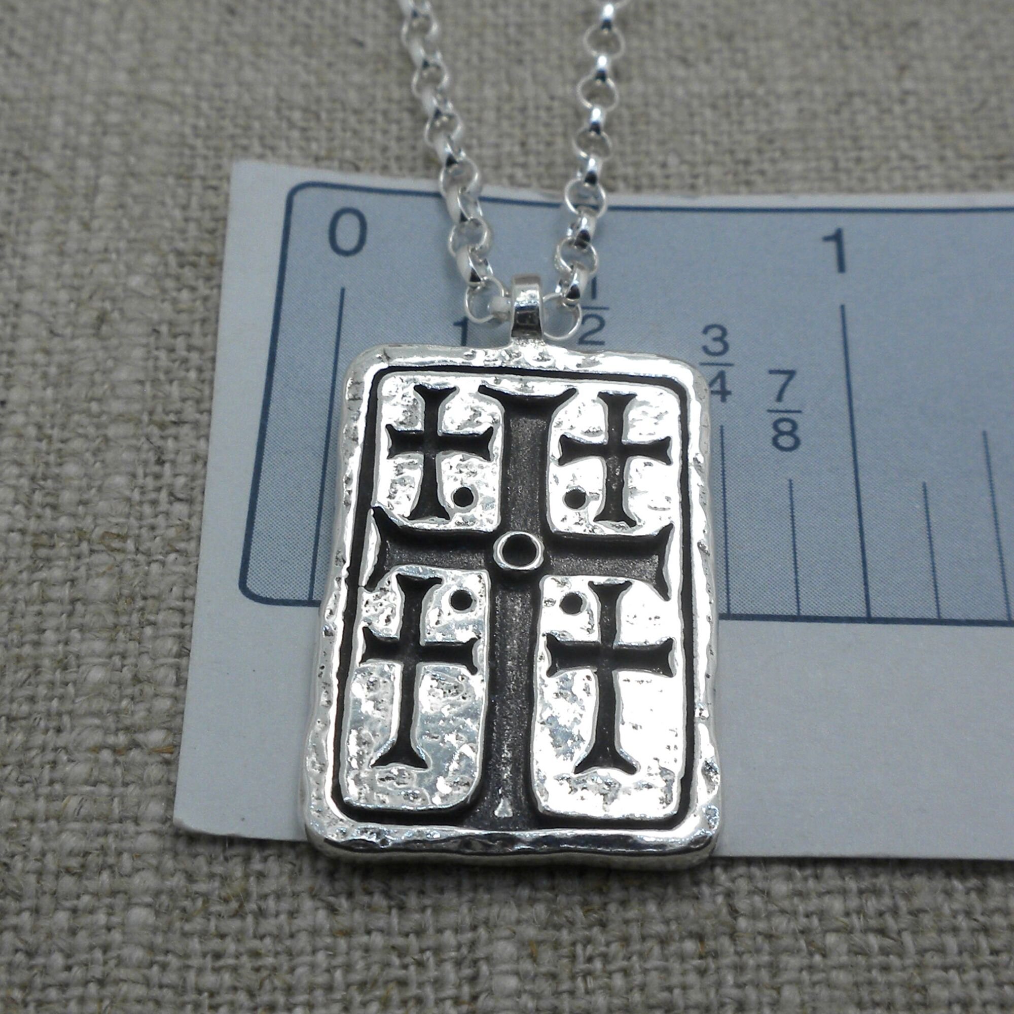 Large Inismurray Cross in Sterling Silver