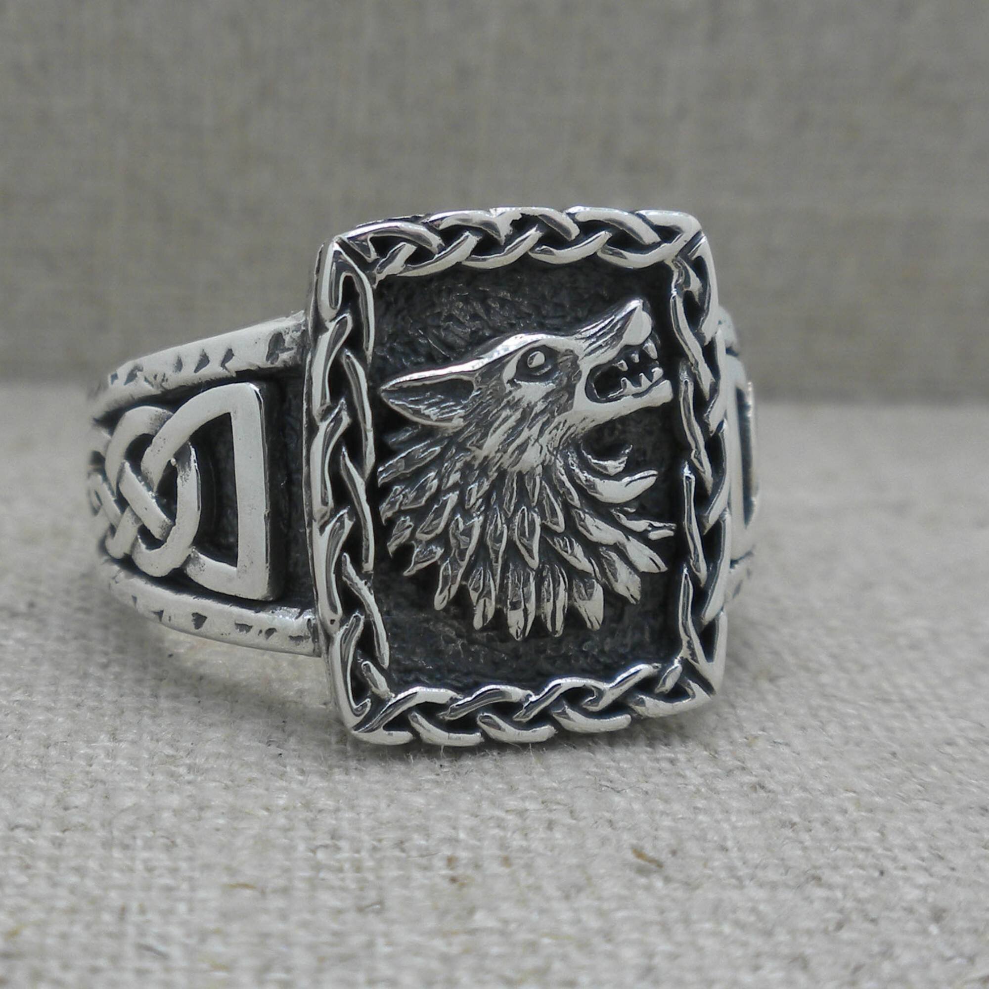 In Celtic symbolism and mythology, the wolf is seen as a symbol of a valiant warrior.