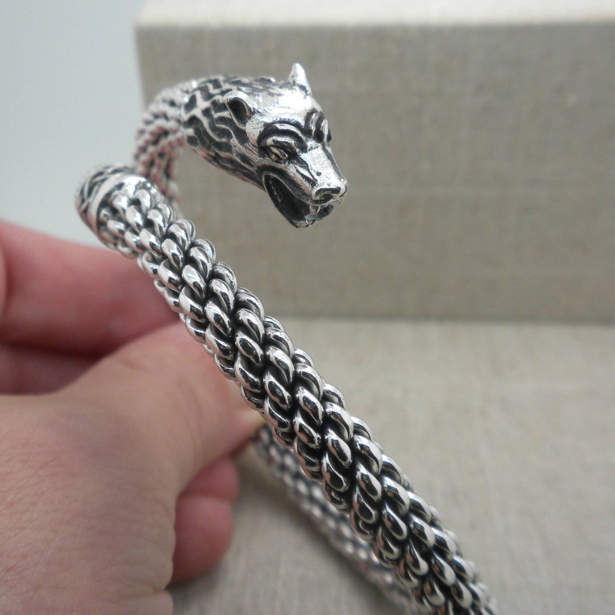 Keith Jack Celtic Dragon Weave Bracelet