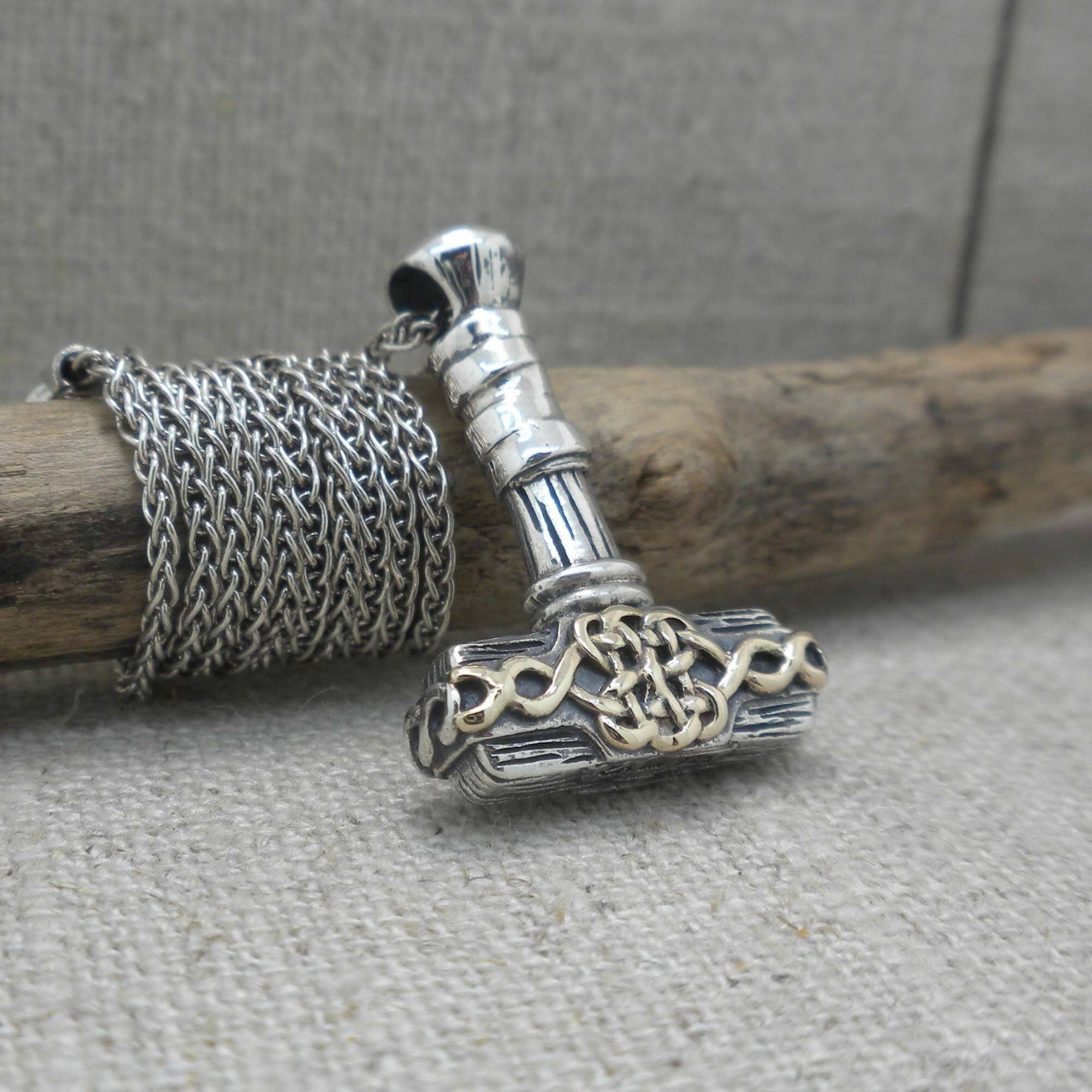 Thor's Hammer by Keith Jack Jewelry