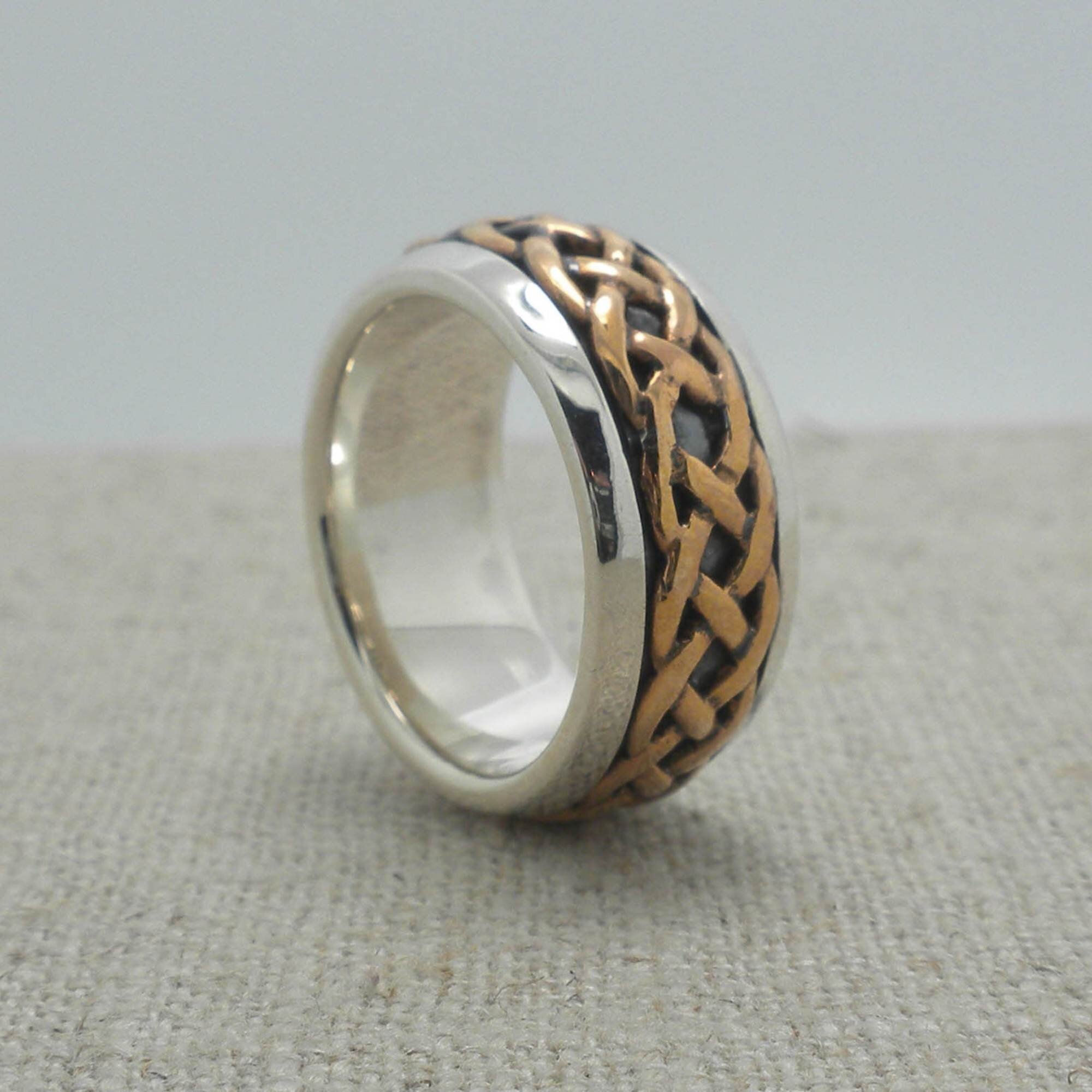 Celtic Dragon Ring by Keith Jack Jewelry