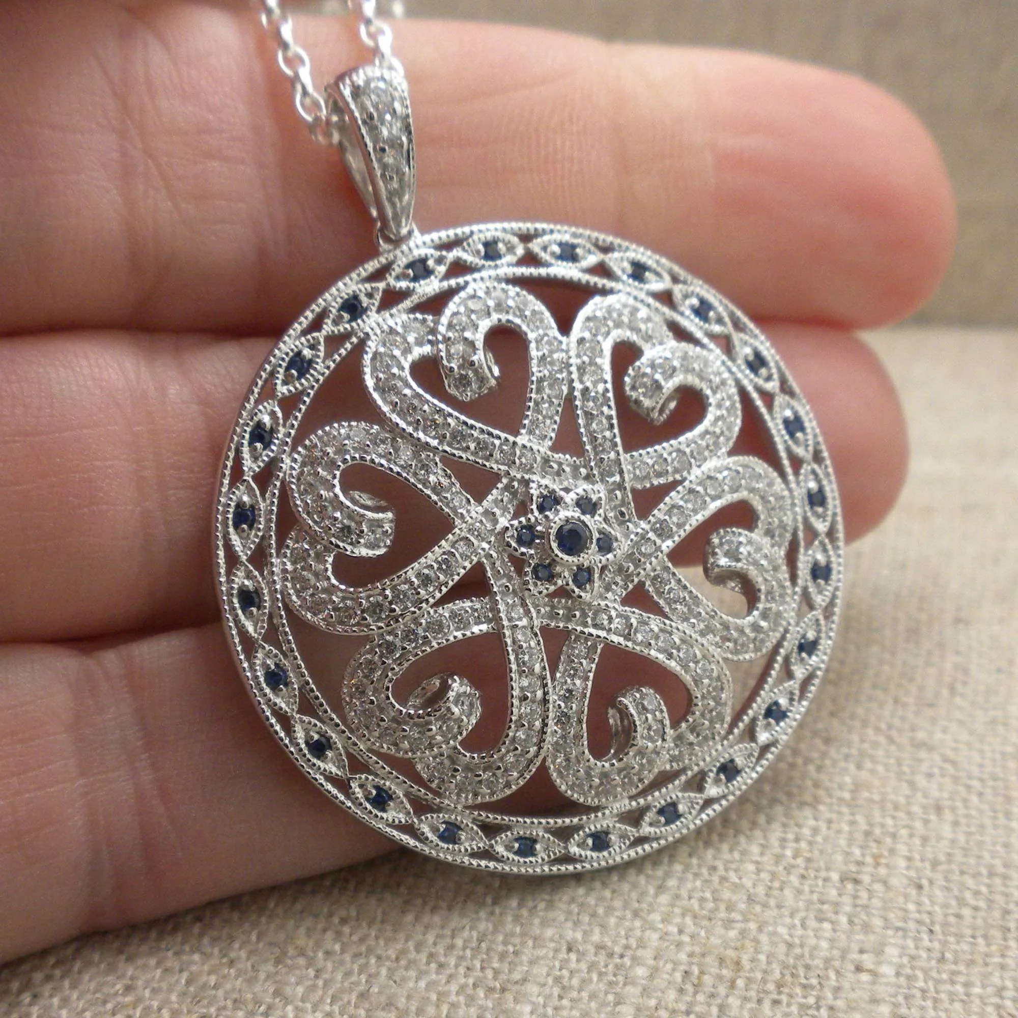 Celtic Heart Pendant by FADO