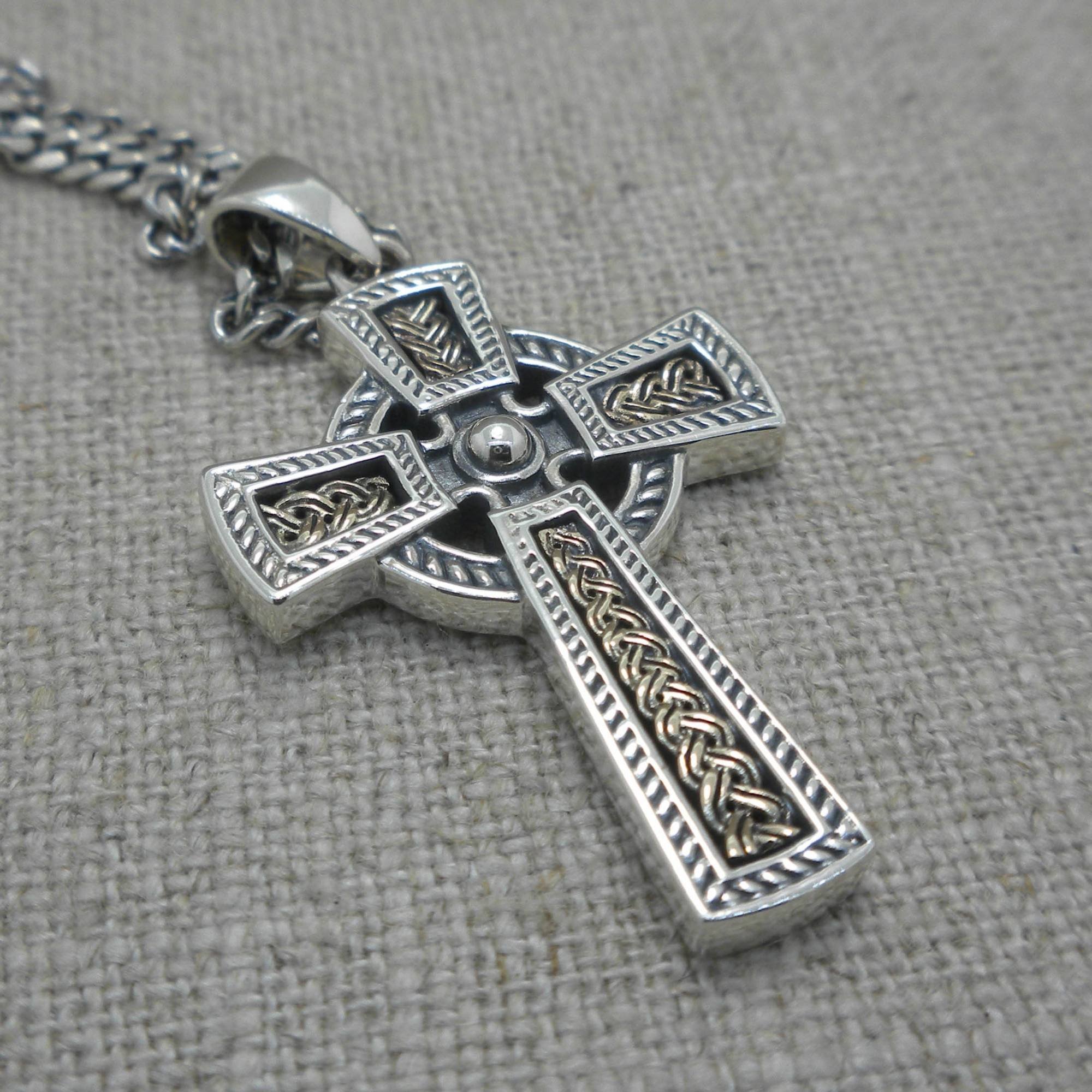 Celtic Cross Pendant by Solvar