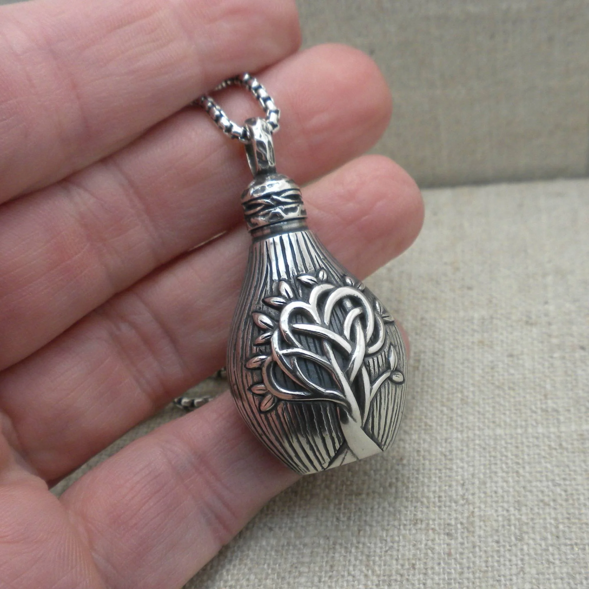 Tree of Life Keepsake Vial