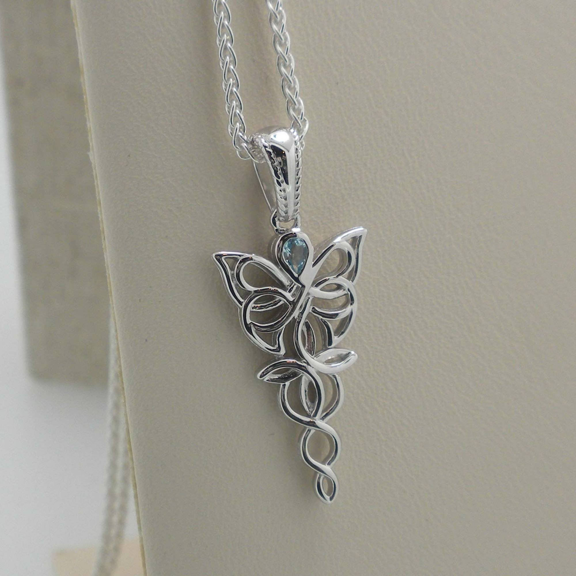 Butterfly Pendant by Keith Jack
