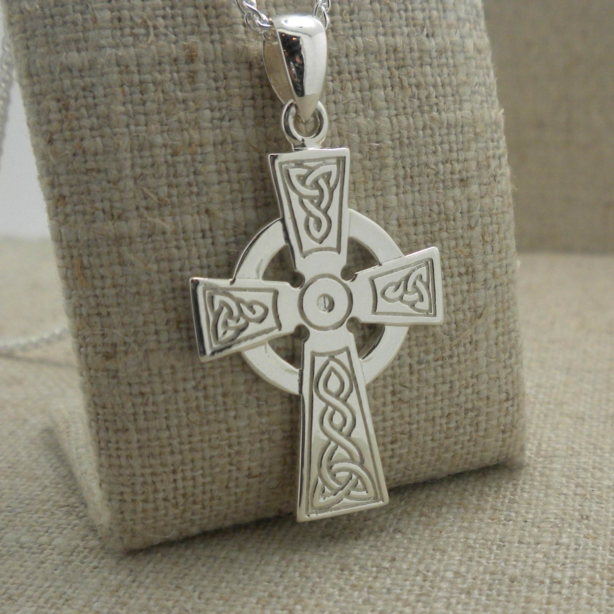 Keith Jack Sterling Silver Celtic Cross