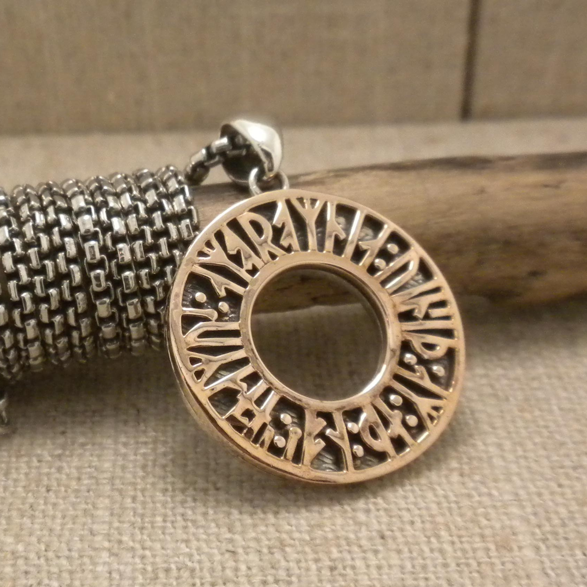 Petrichor Rune Pendant Love Conquers All