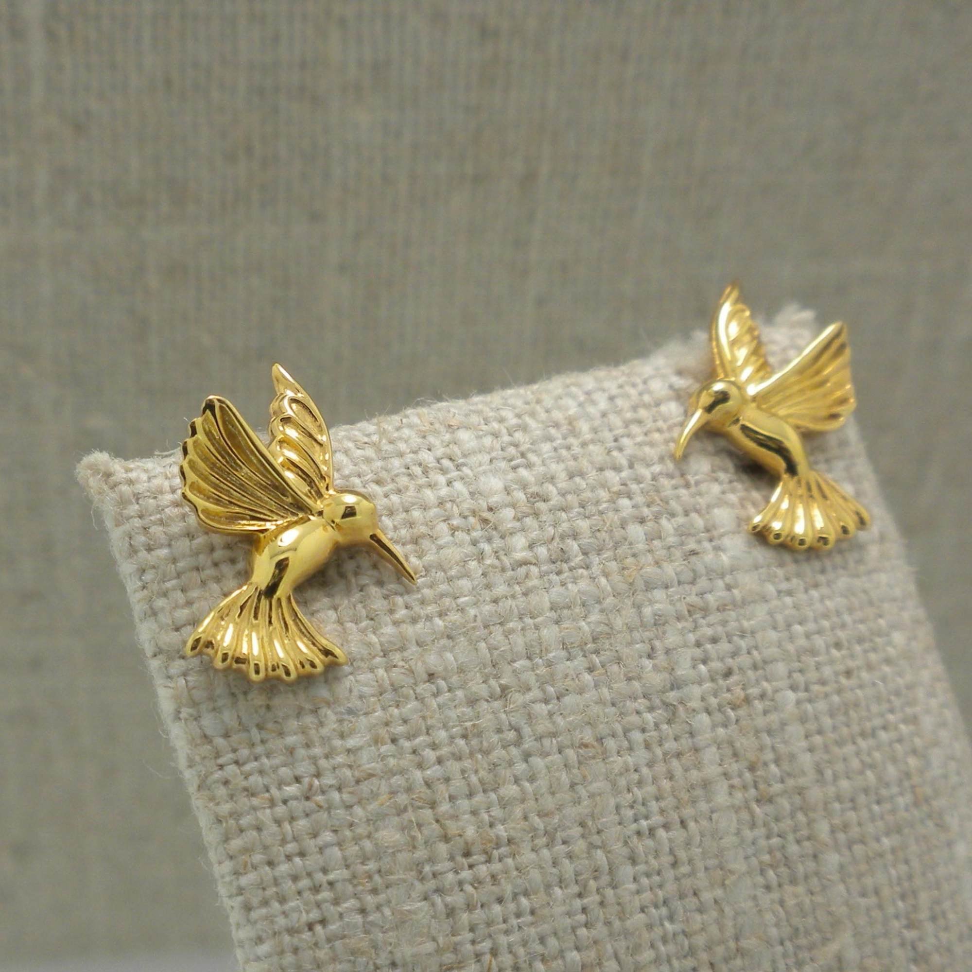 Hummingbird Stud Earrings 