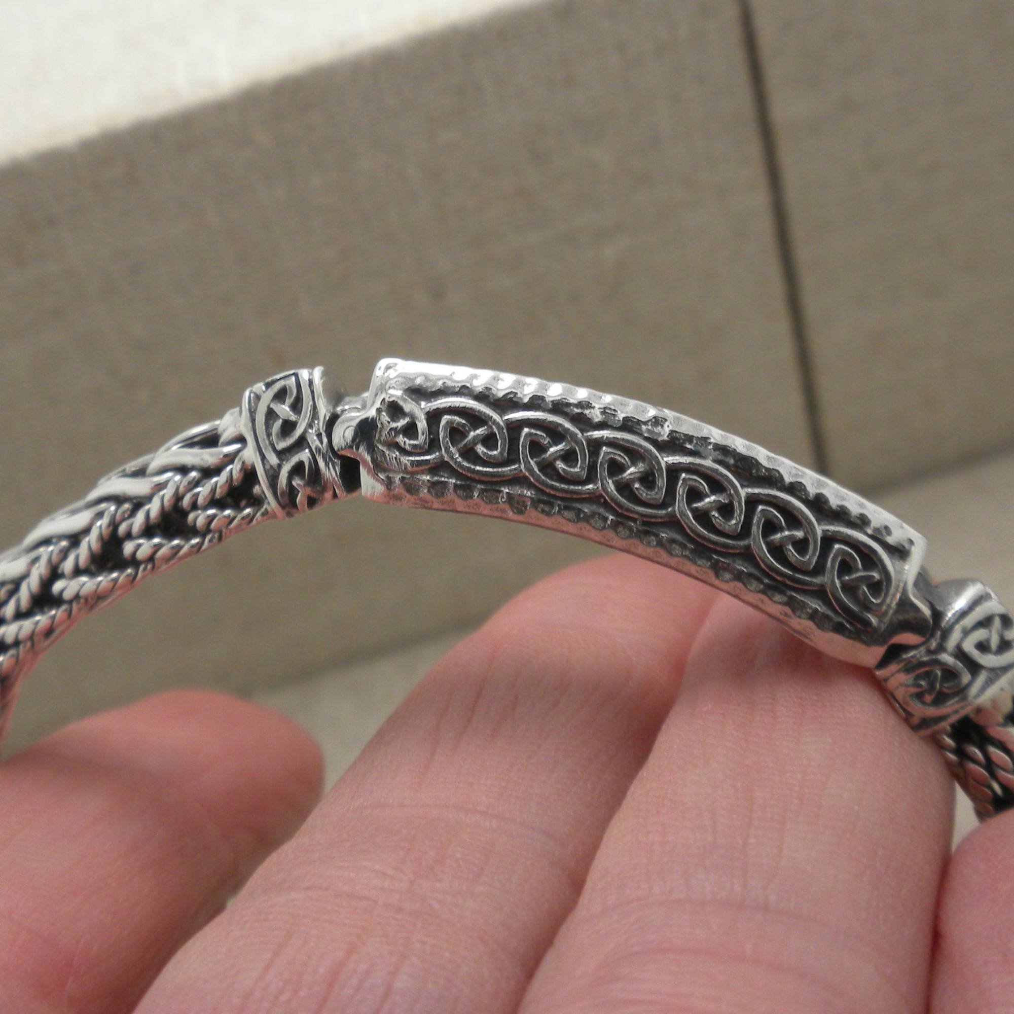 Celtic Dragon Weave Bracelet