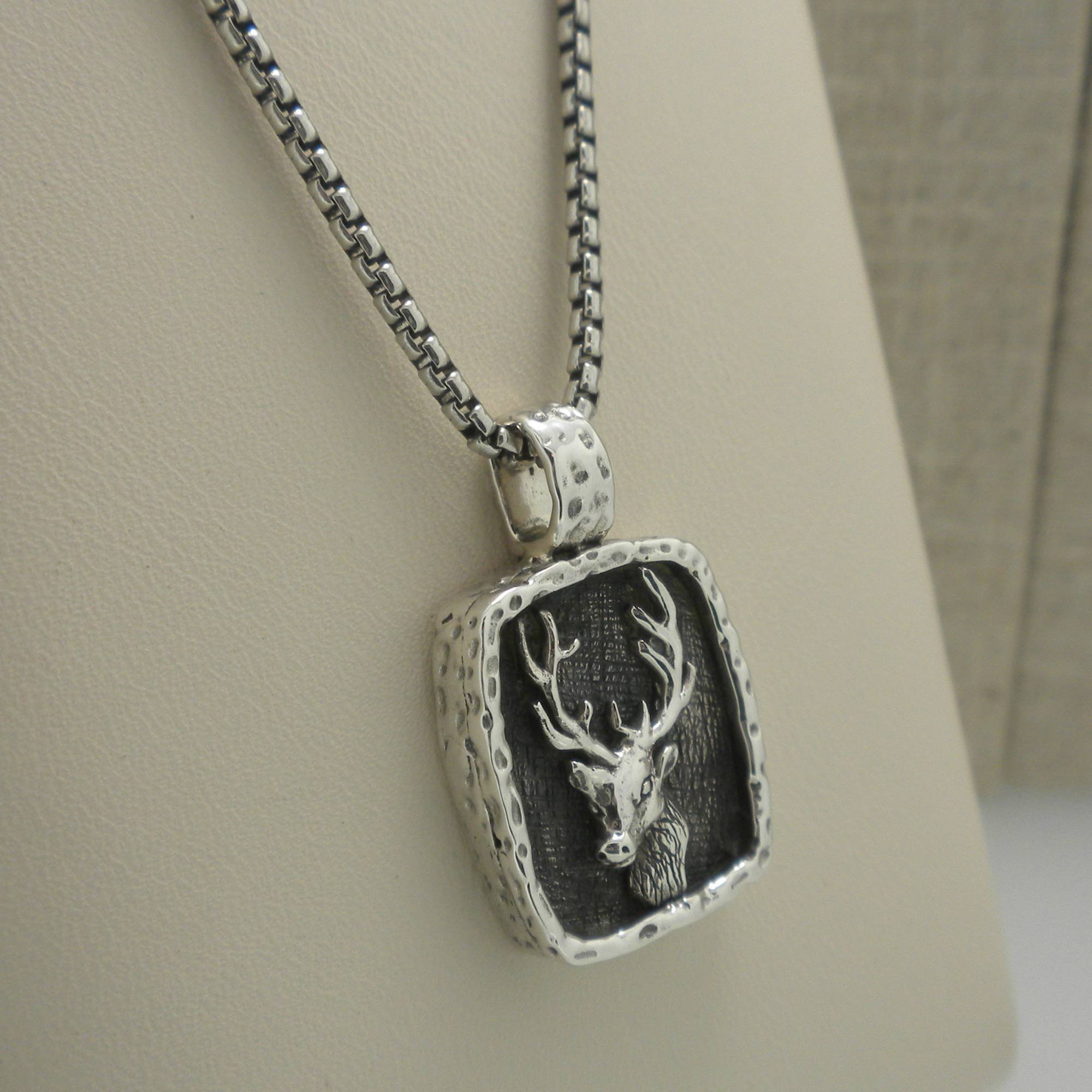 Stag Pendant by Keith Jack