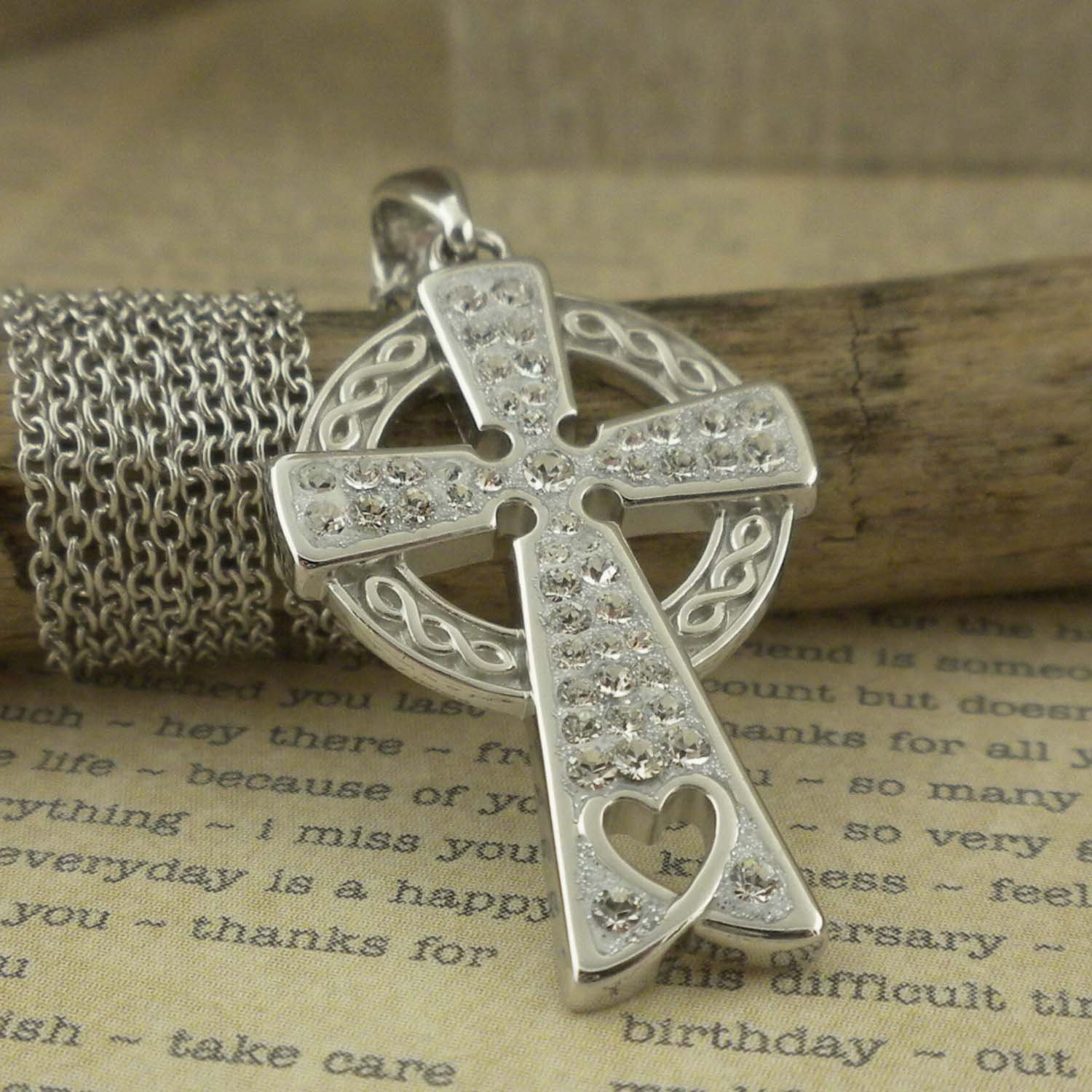 Celtic Cross with Heart