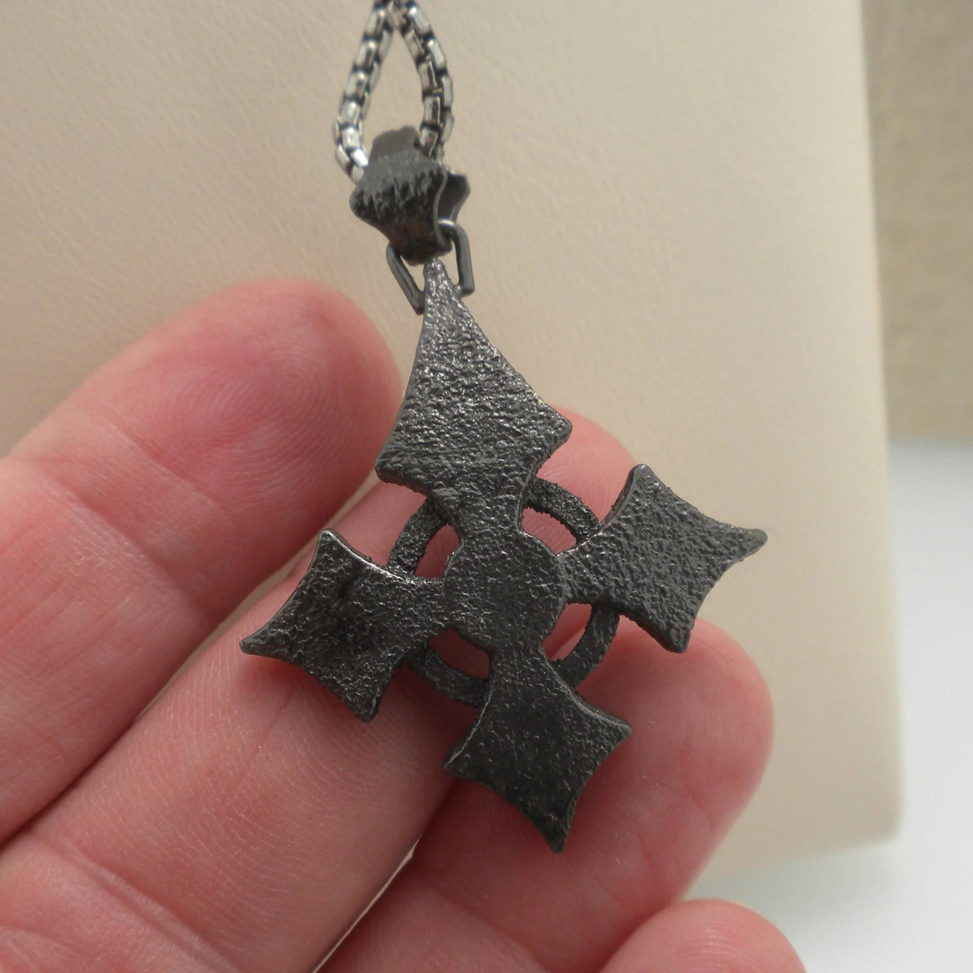Back of Celtic Cross