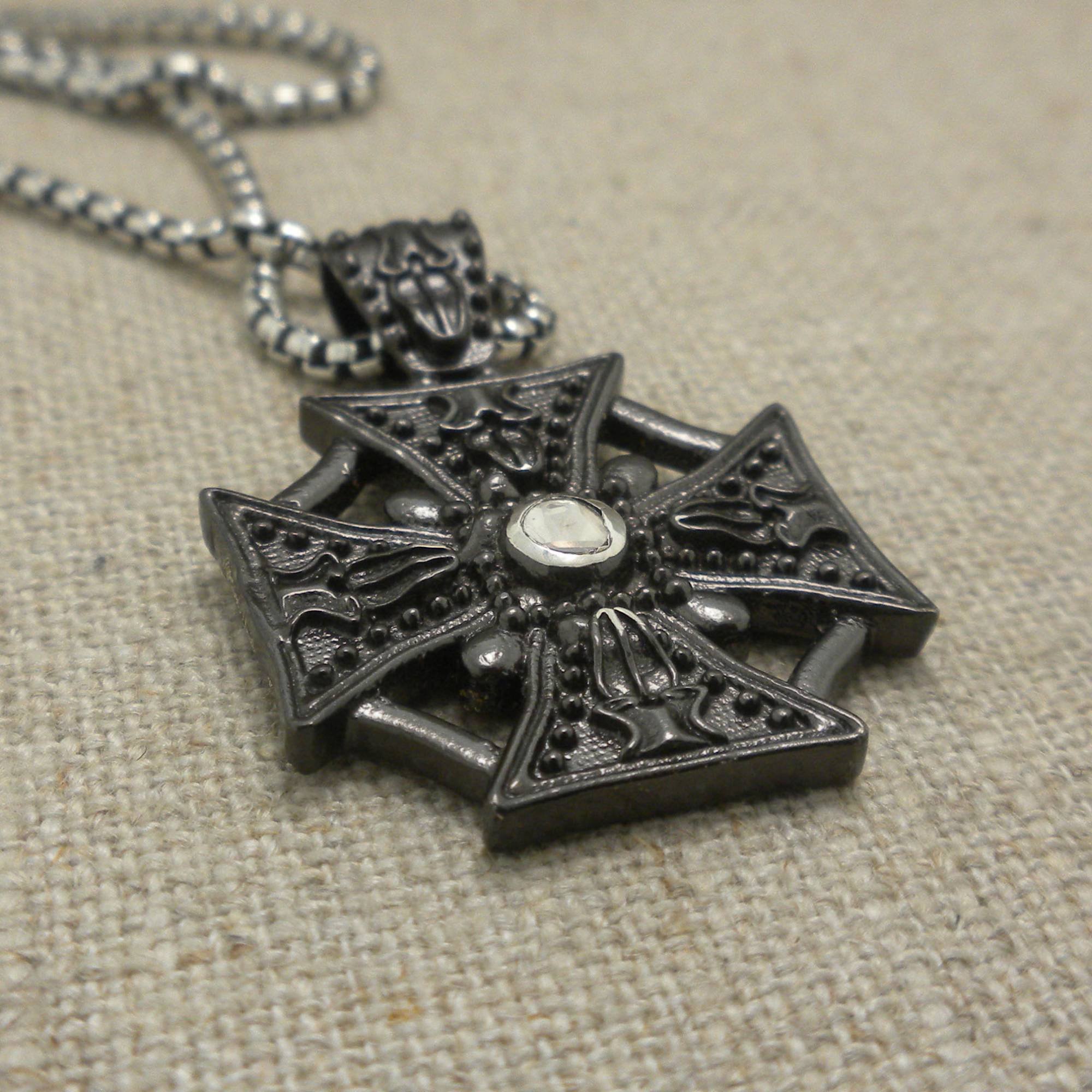 Diamond Celtic Knot Necklace – Bonny Jewelry | Subsidiary of  Anderson-Ouellette Enterprises LLC