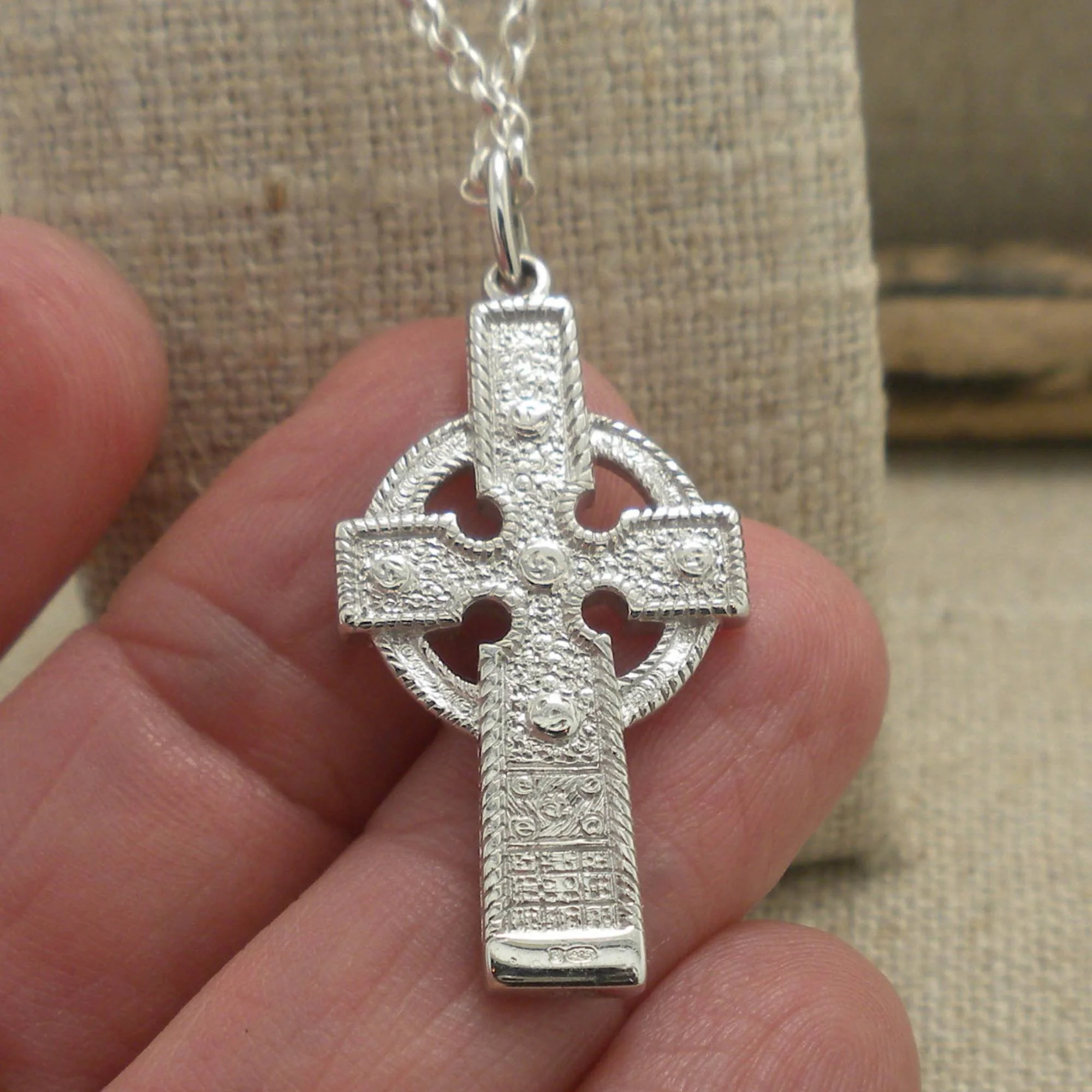 Sterling Silver Ahenny Celtic Cross Made in Ireland