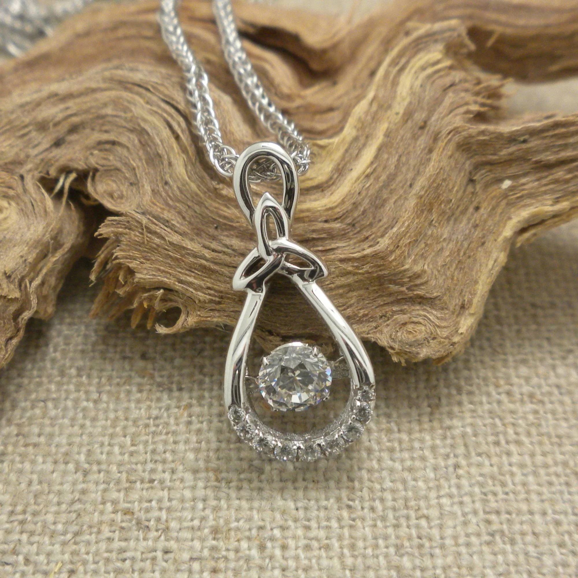 Sterling Silver Celtic Trinity Knot Pendant