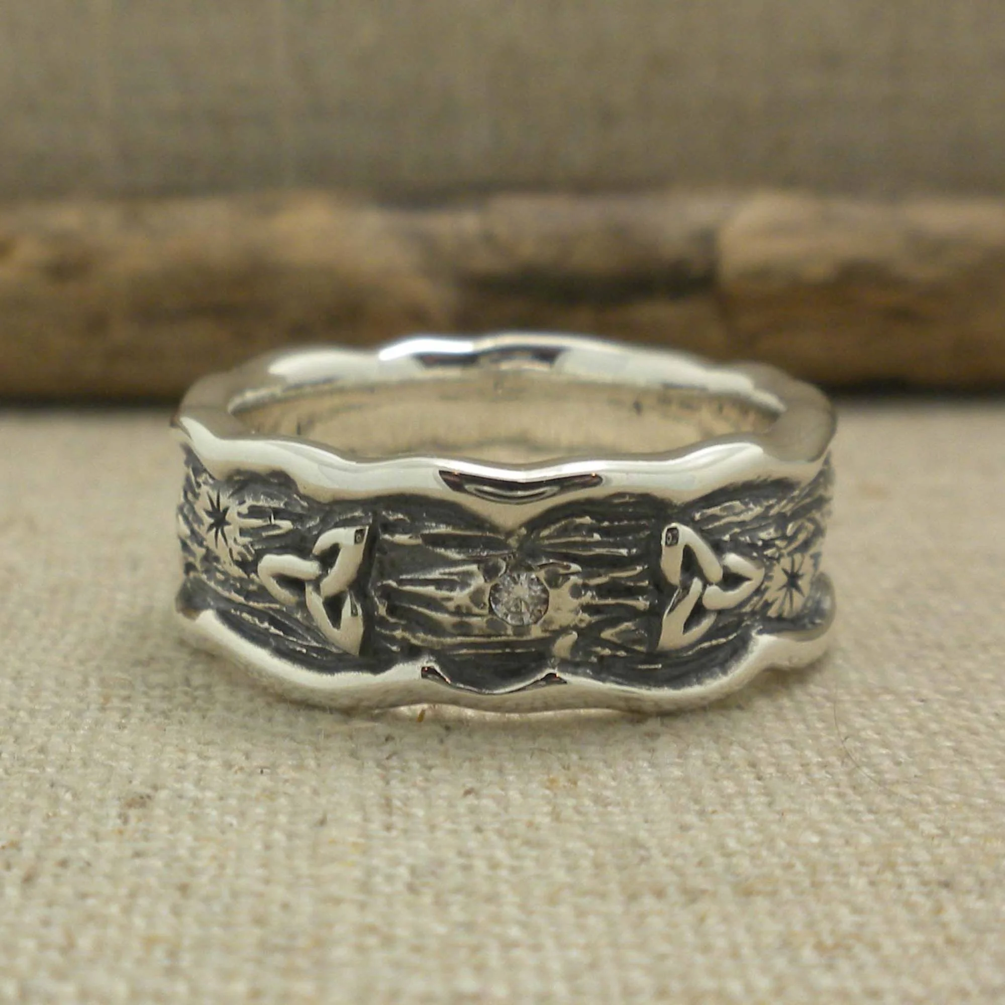 Keith Jack Trinity Knot Ring