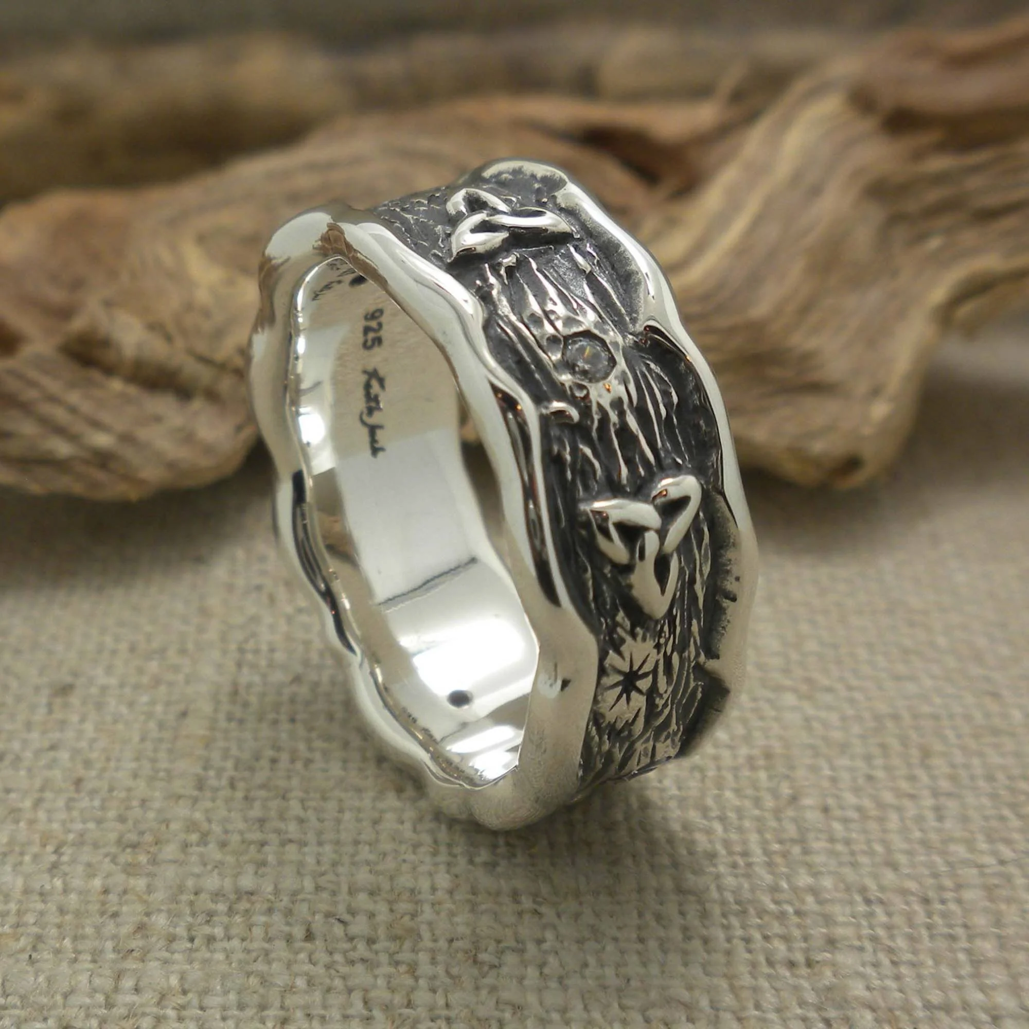 Trinity Knot Ring by Keith Jack Rocks N Rivers