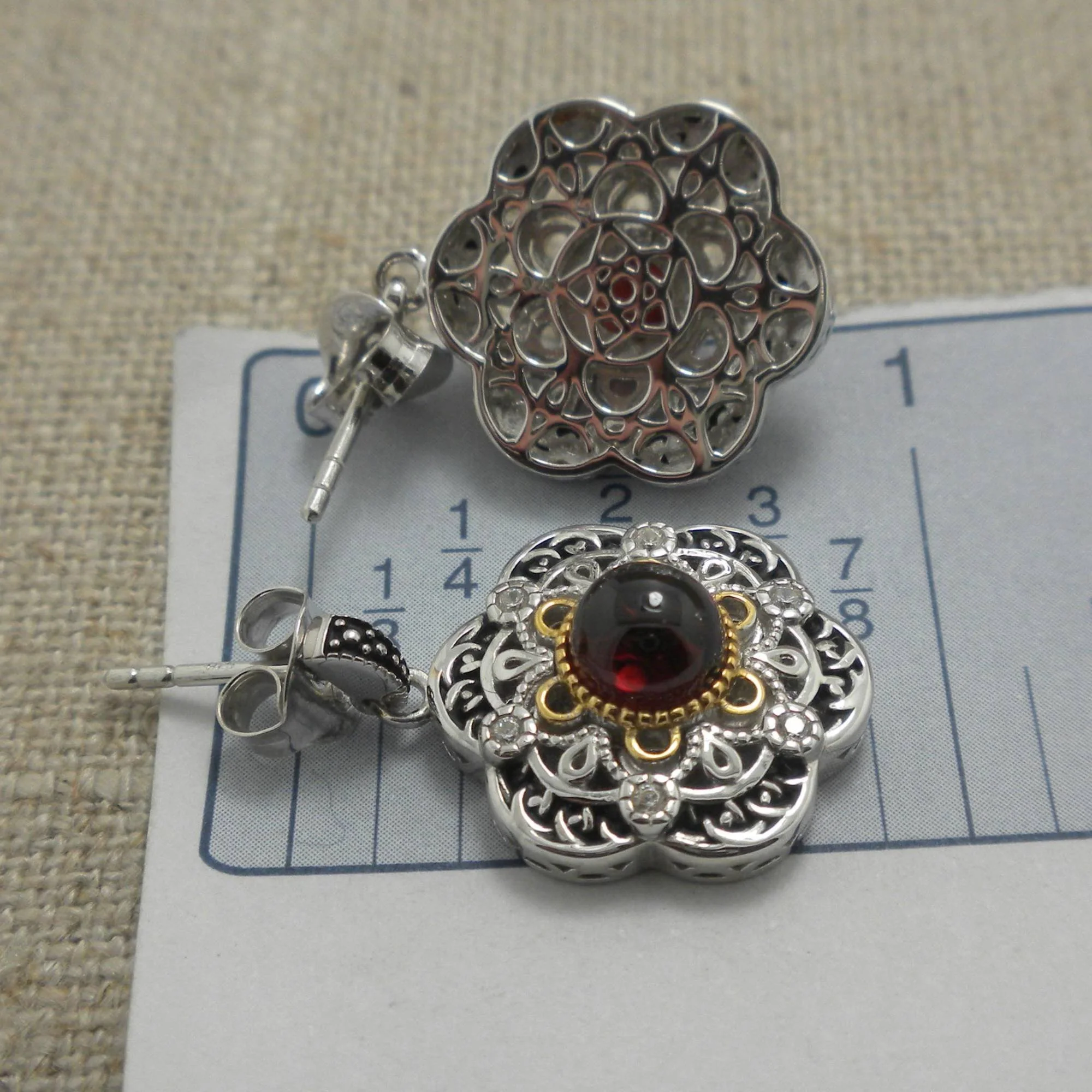 Finished Back of Earrings 