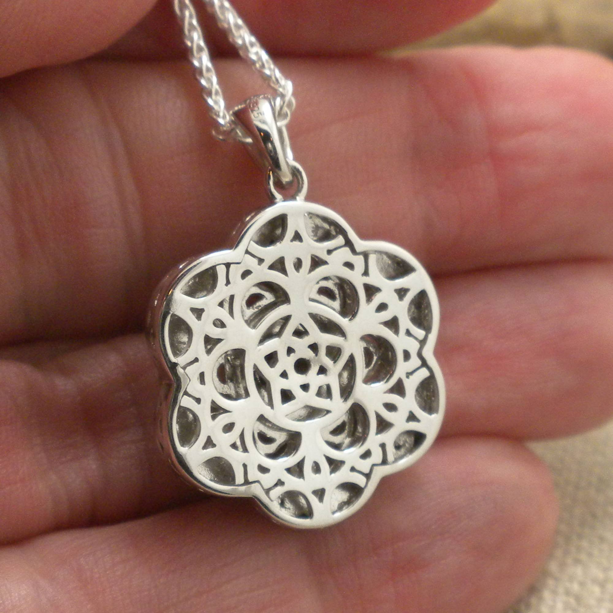 Finish back of Pendant