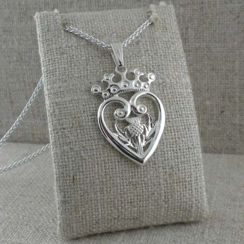 Luckenbooth Pendant by Keith Jack
