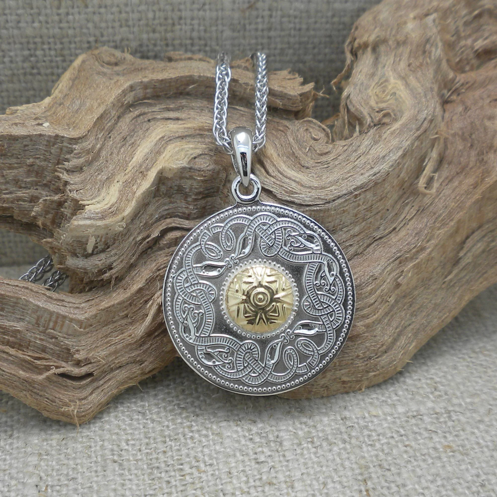 Medium Celtic Warrior Pendant
