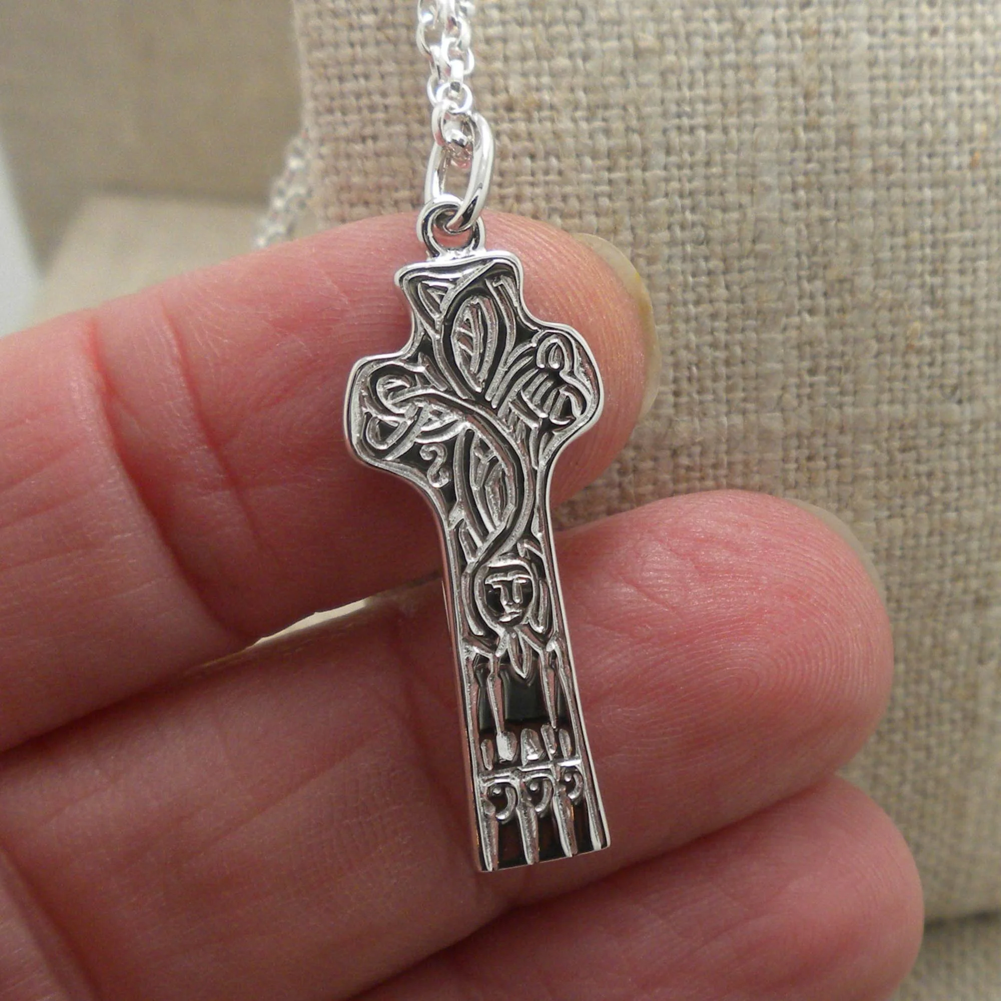 Sterling Silver St. Patrick's Cross by FADO