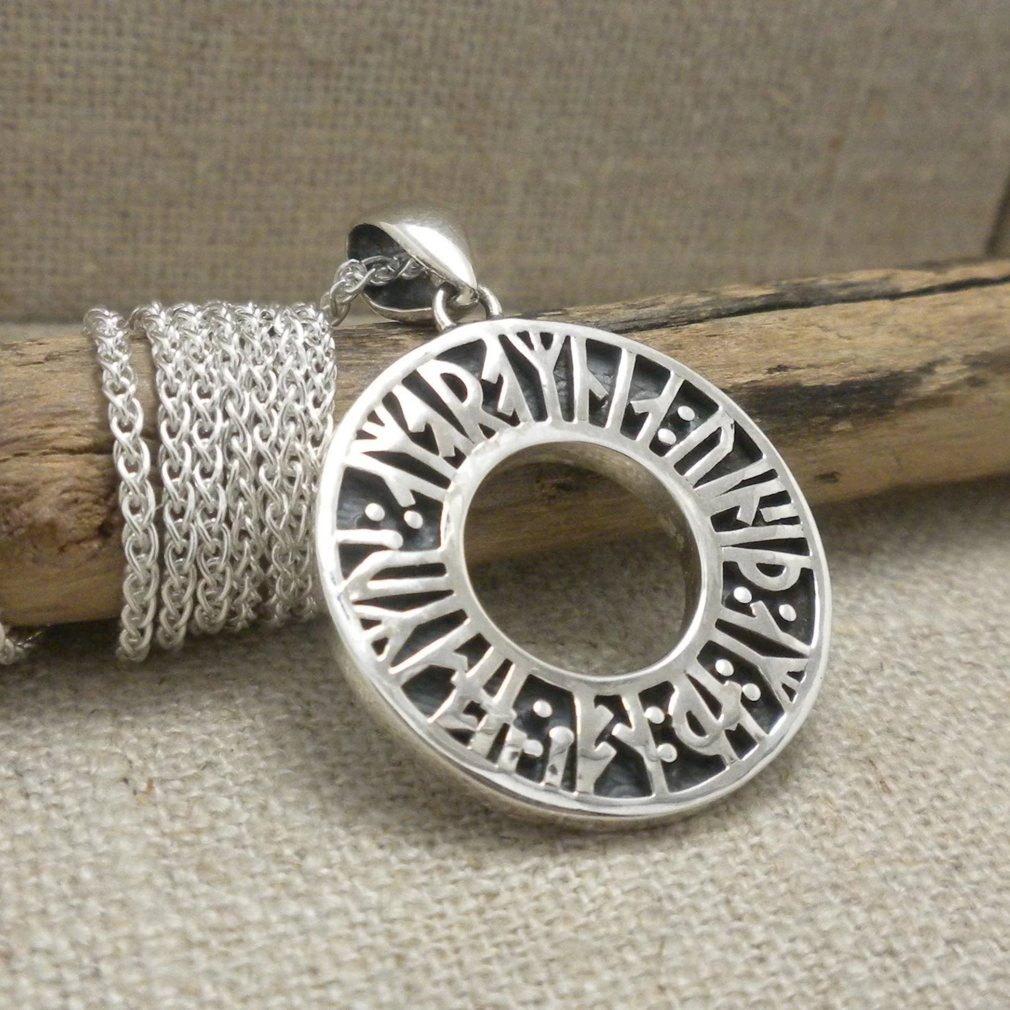 Rune Pendant Love Conquers All