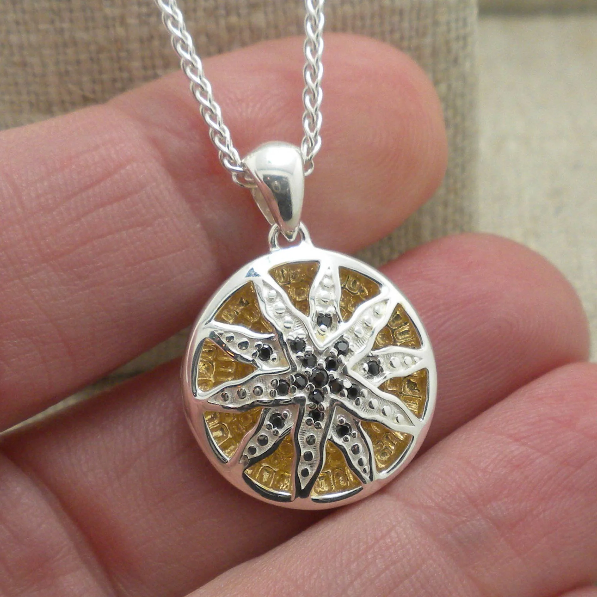 Celestial Pendant by Keith Jack