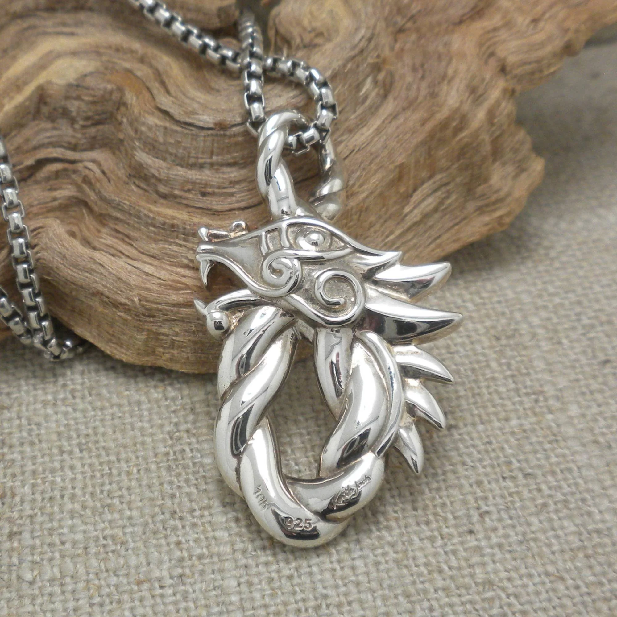 Dragon Pendant by Keith Jack
