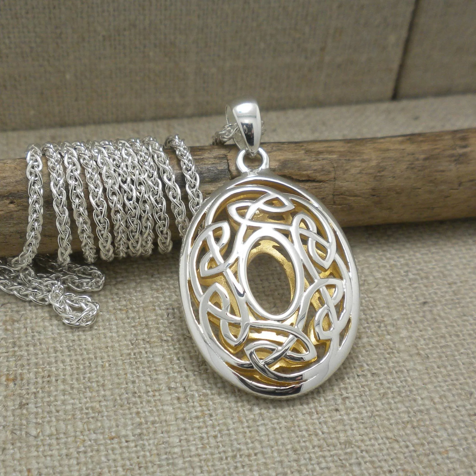 Celtic Window to the Soul Pendant