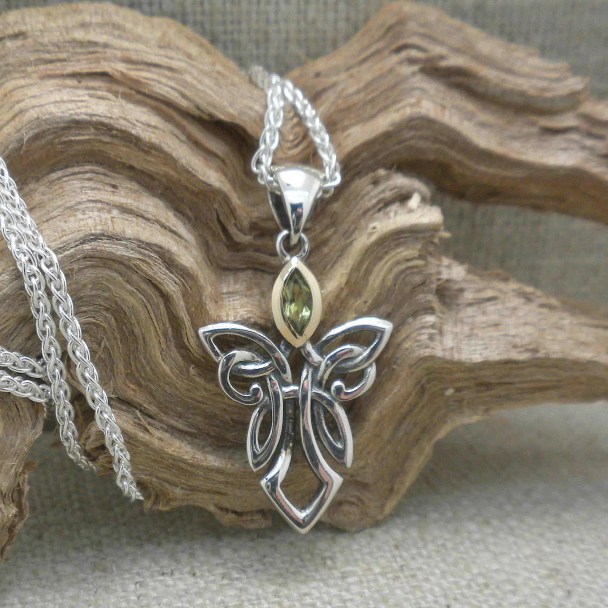 Small Guardian Angel Pendant by Keith Jack