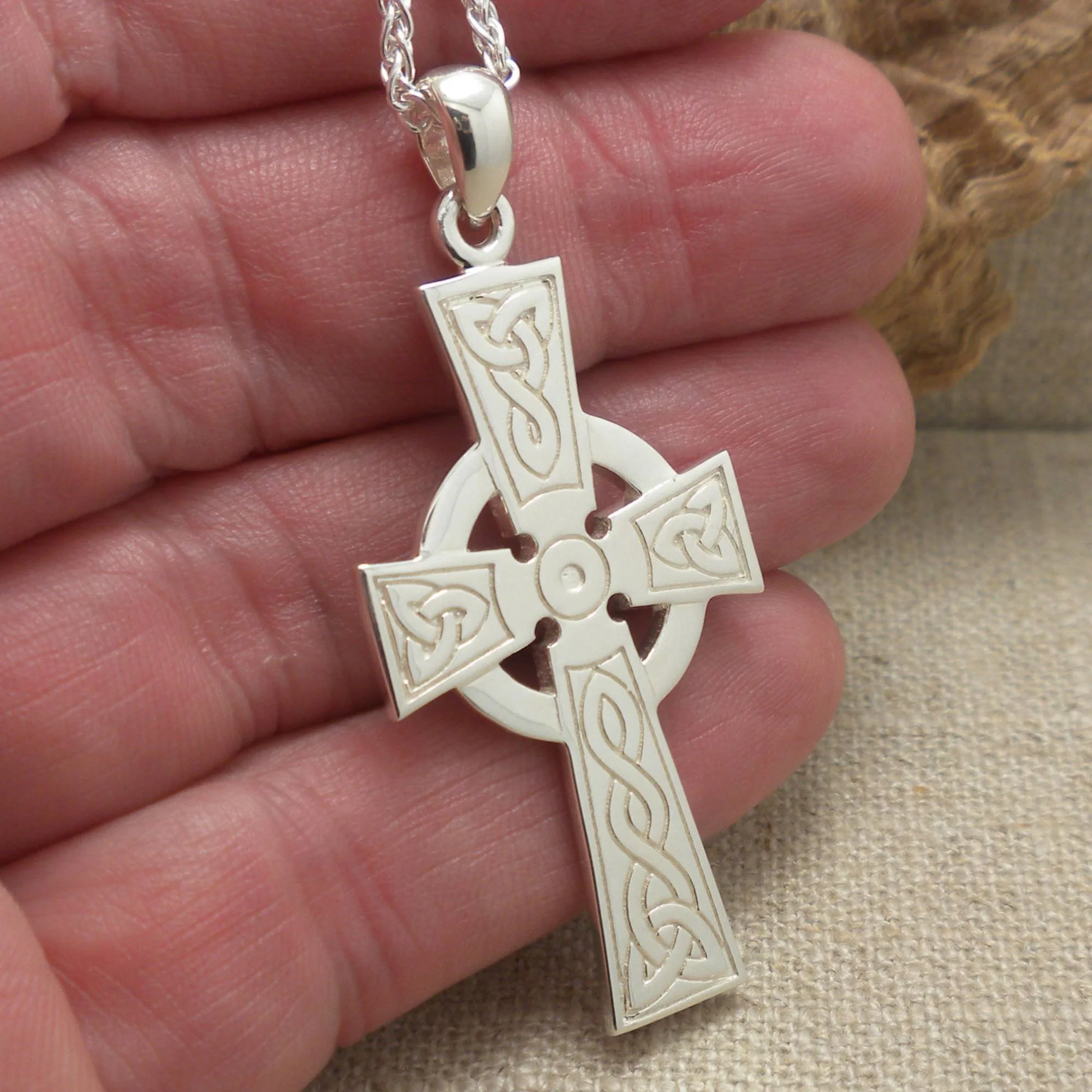 Large Celtic Cross Pendant