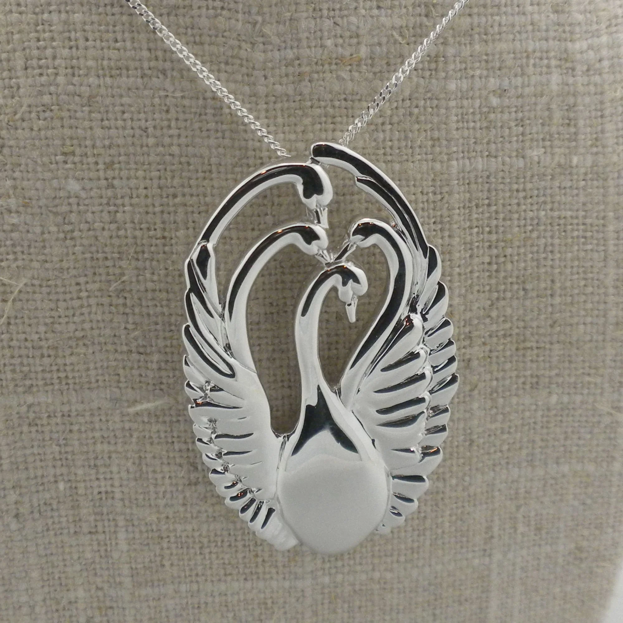 Children of Lir Pendant in Sterling Silver