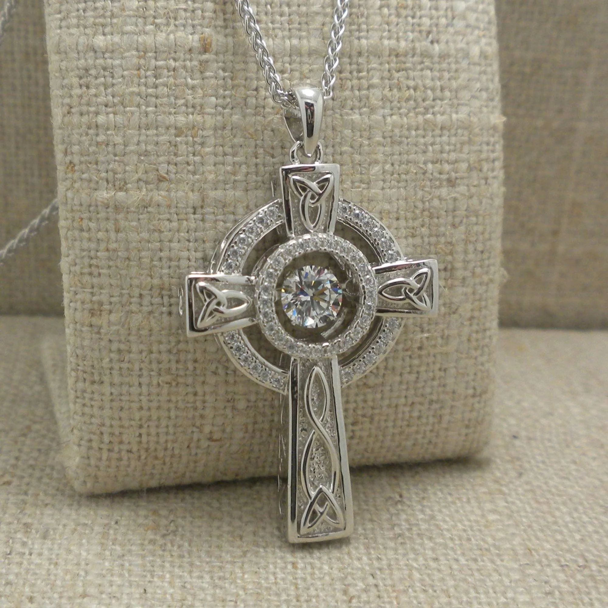 Sterling Silver Celtic Cross Pendant