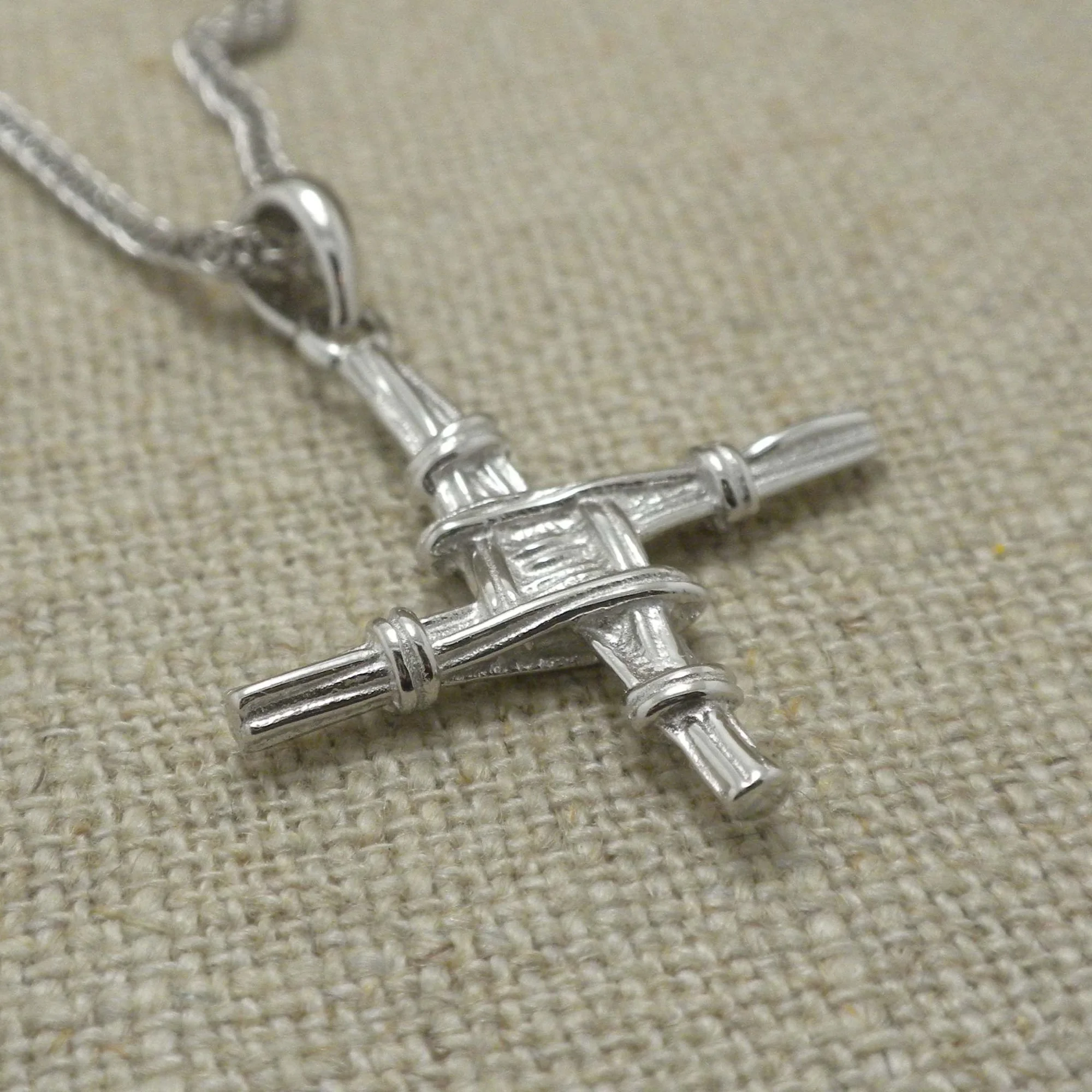 Boru's Sterling Silver St. Bridget's Cross