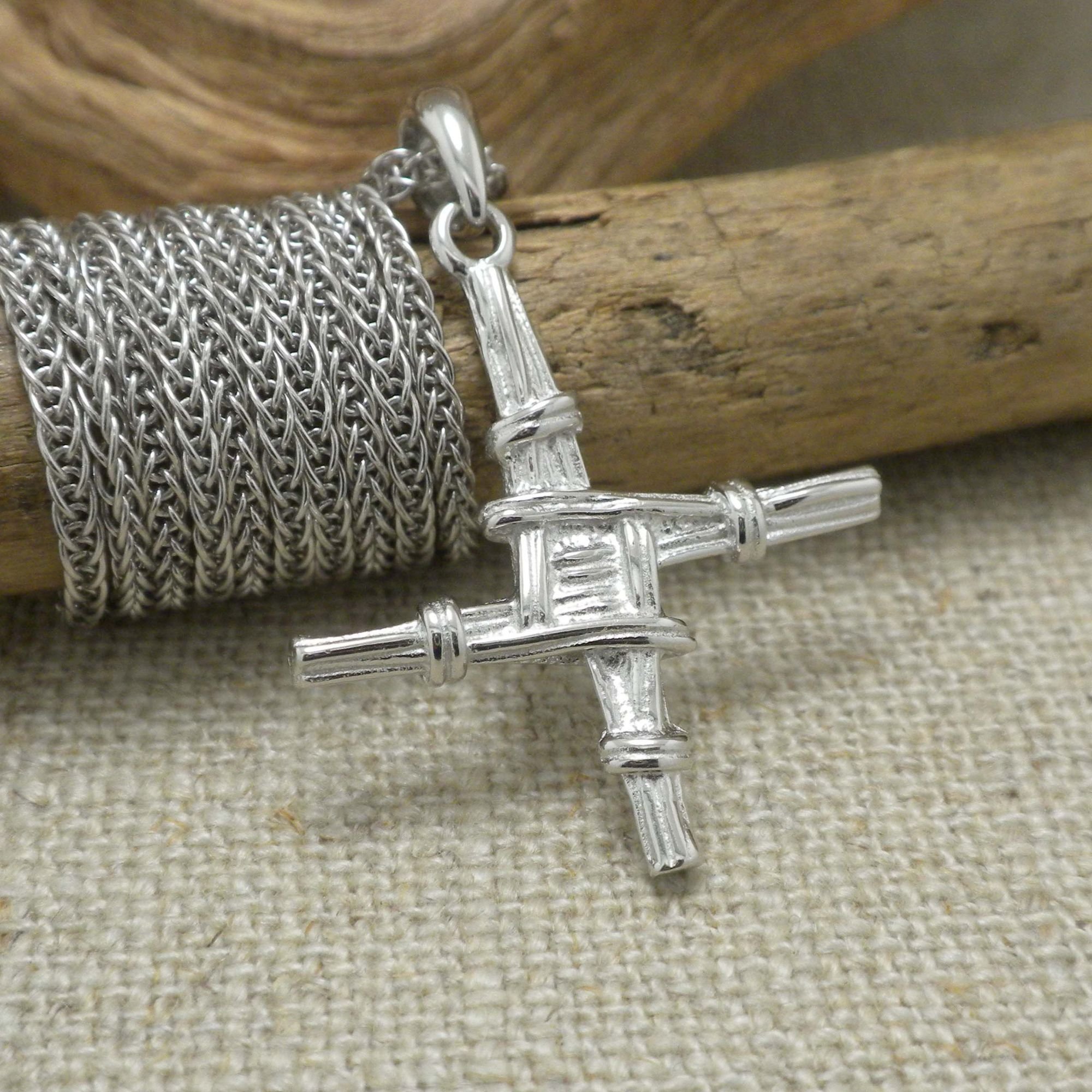 Sterling Silver St. Bridget's Cross