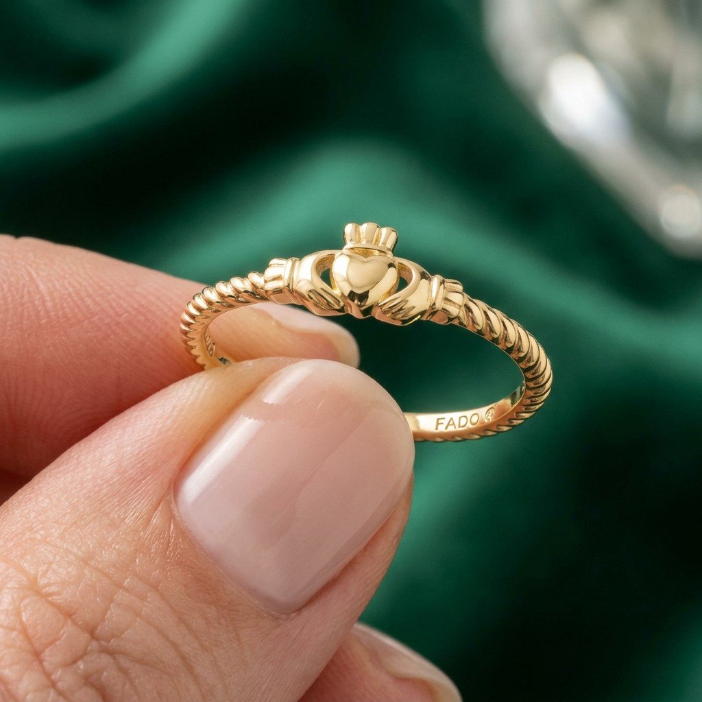 Vermeil Claddagh Ring