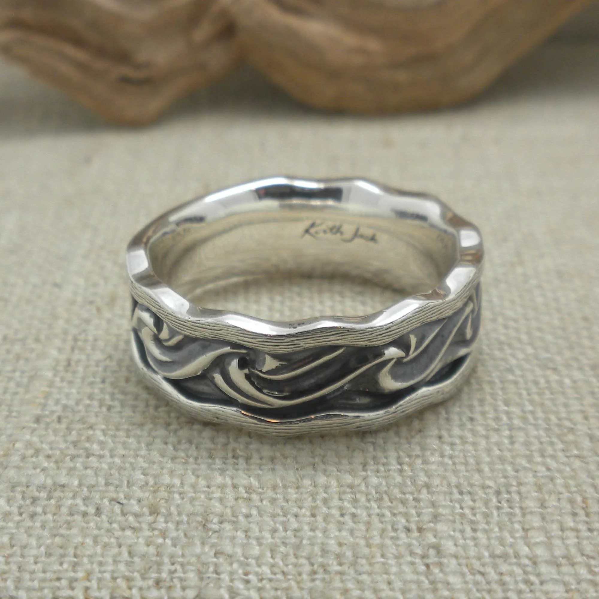 Keith Jack Wave Ring