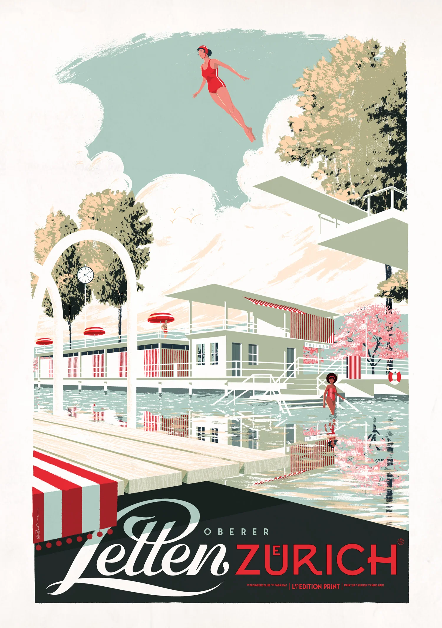 Client: fabrikat Work: illustration & typography Year: 2017 -available as limited 100x70cm silkscreen print upon request