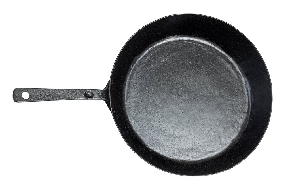 Poêle Japonaise En Fer Forgé 28 Cm Avec Couvercle En Bois – Casserole Traditionnelle Non Revêtue, Parfaite Pour Cuisson Saine Et Polyvalente