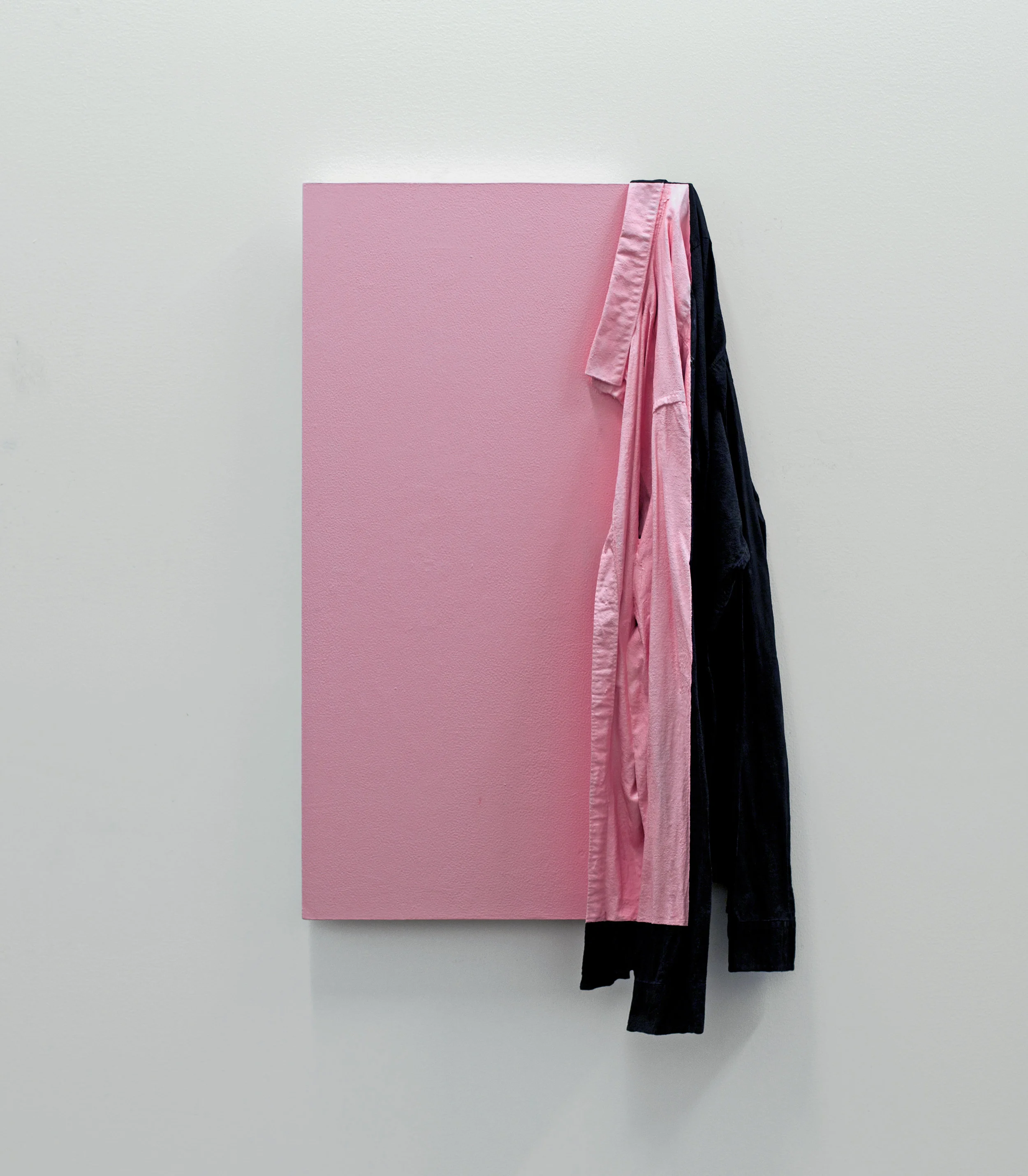 “Interlock object” (Target no. 97), 32x20x4”, acrylic and epoxy resin casting on wood, 2018