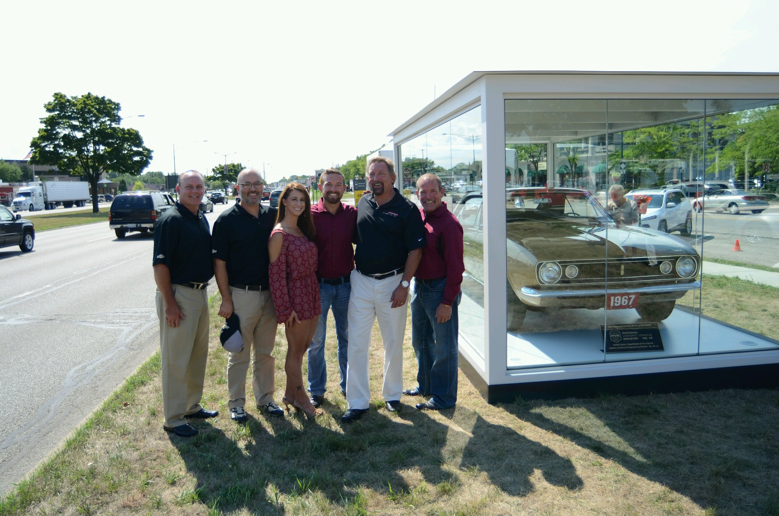 Pilot Car Registry Team and GM at the Woodward Dream Cruise