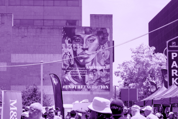 Worth Rises and Mural Arts Philadelphia Unveil a New Mural to Shed Light on Prison Slavery in Philadelphia