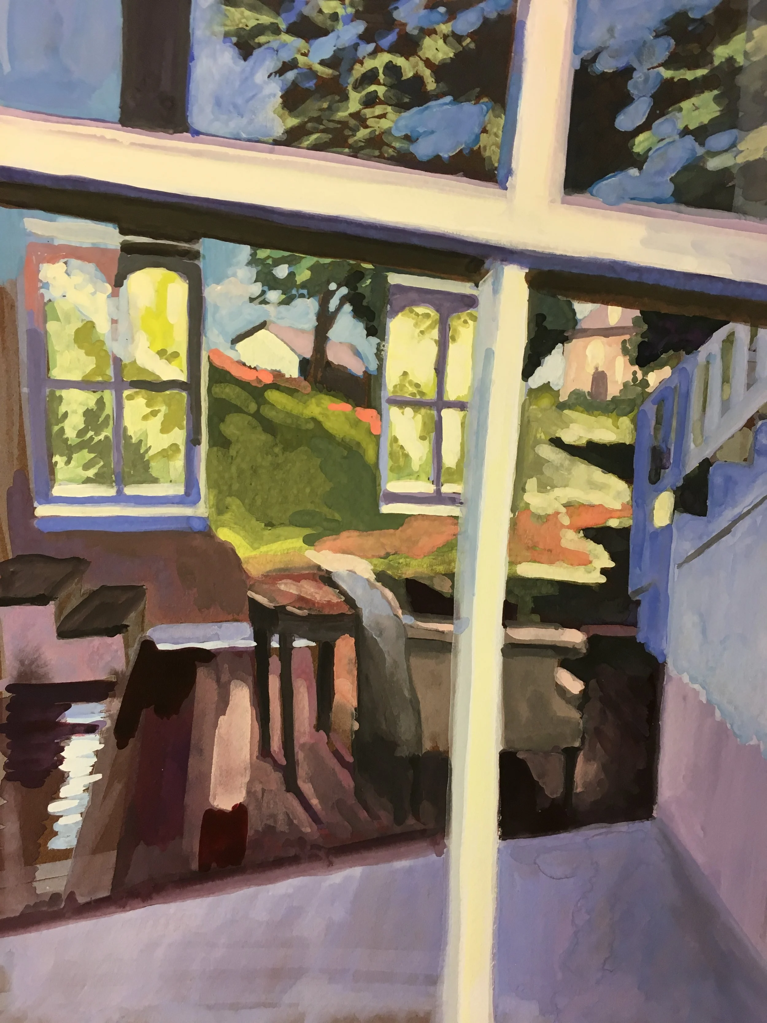  First Place Winner of the 2018 Yellow Barn Gallery Annual Members’ Show, 11” x 24”  