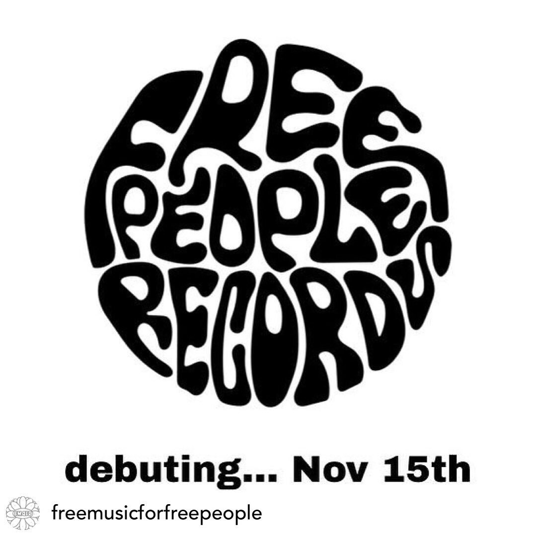 My label debuts this Friday... no big deal 😎 ... but seriously OMG I&rsquo;m soooooo excited!!!! 😆&bull;
.
#FreePeopleRecords